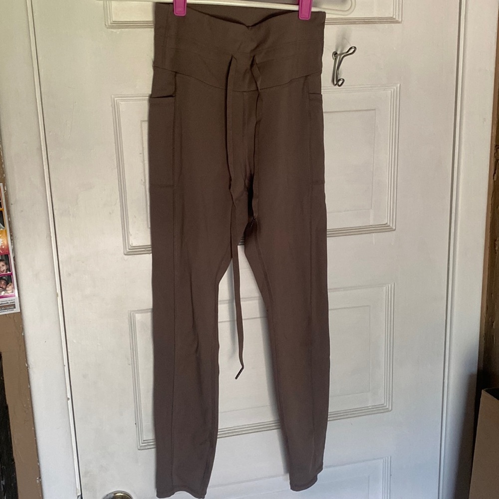 Grey/Tan Leggings